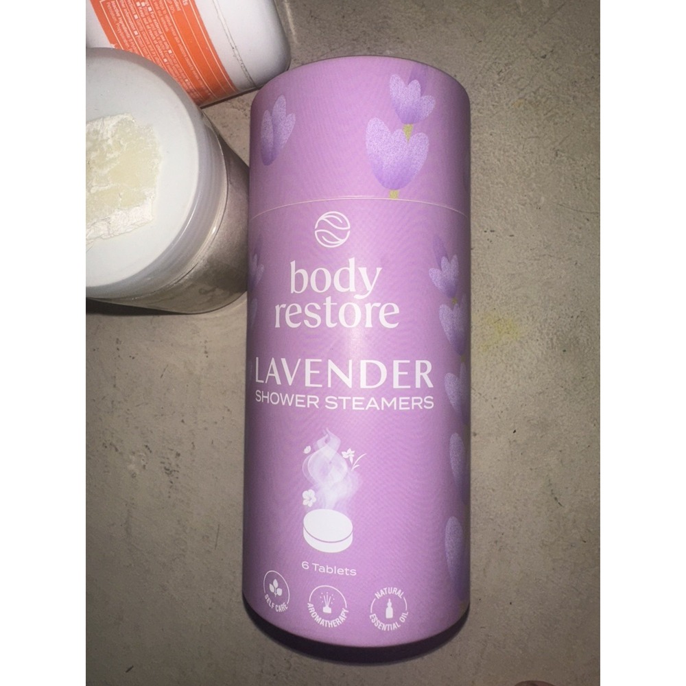 Shower Steamers, Lavender , 6 Tablets, 5.3 oz